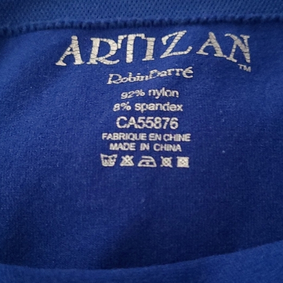 ARTIZAN by Robin Barre Ruched Capri Legging,➡️ Grey, Blue, Black, 3 For 1 $$$$ - Picture 7 of 8